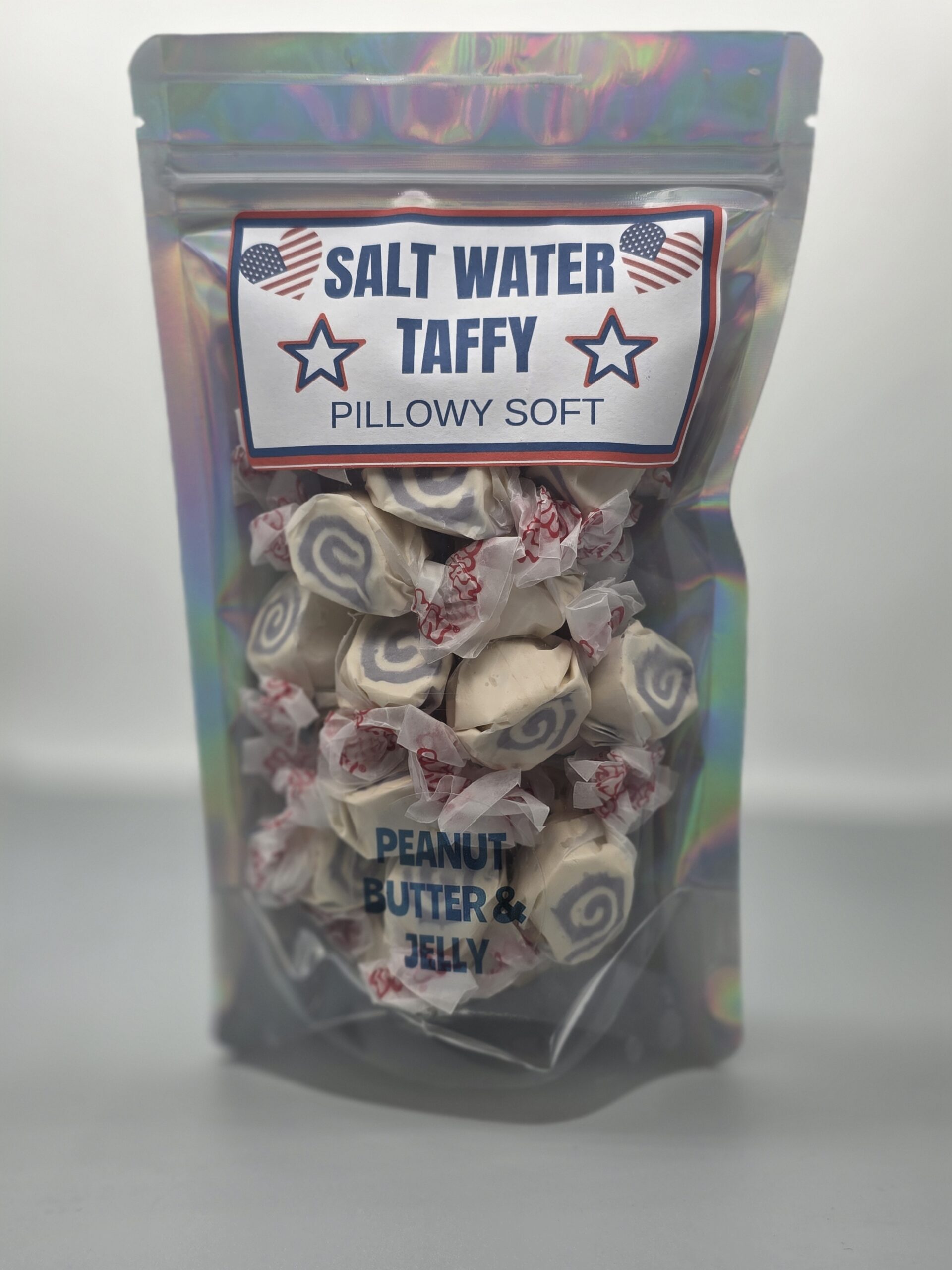 Peanut Butter & Jelly Salt Water Taffy